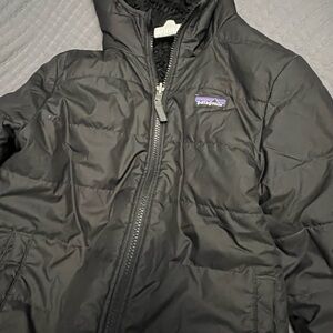 Boys Patagonia Black Puffer Jacket